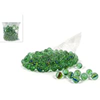 Takestop® Canicas piedra piedras guijarros piedras colores 280 g Decoración Ornamento Acuario fondo estanque estanque…